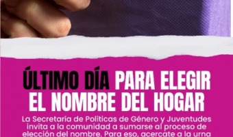 LTIMO DA PARA ELEGIR EL NOMBRE DEL HOGAR