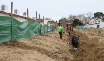 AVANZA LA OBRA DE RED DE AGUA EN EL BARRIO EX FOECYT