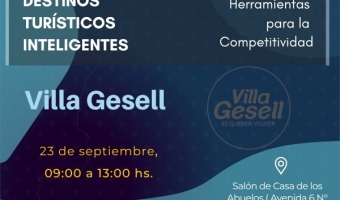 SE LLEVAR A CABO EN VILLA GESELL EL TALLER DE DESTINOS TURSTICOS INTELIGENTES