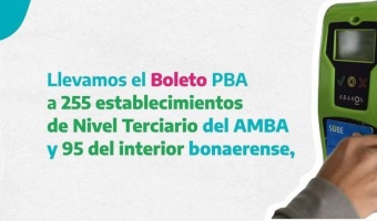 BOLETO ESPECIAL EDUCATIVO PARA ESTUDIANTES DE INSTITUCIONES DE FORMACIÓN SUPERIOR DE VILLA GESELL