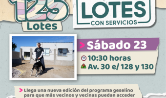 LOTES CON SERVICIOS: VAMOS A SORTEAR 125 LOTES