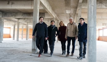 EL GOBERNADOR VISIT  LA OBRA DEL HOSPITAL SUBZONAL CARLOS IDAHO GESELL