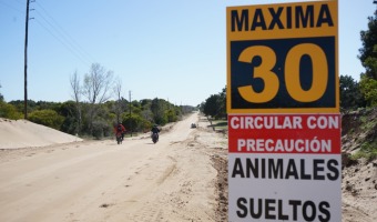 COLOCAMOS CARTELERA Y SEALTICA EN EL NUEVO TRAMO DE AVENIDA CIRCUNVALACIN A LAS LOCALIDADES DEL SUR