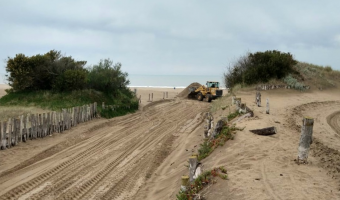 SE REALIZARON TRABAJOS DE REACONDICIONAMIENTO EN EL INGRESO AL FARO