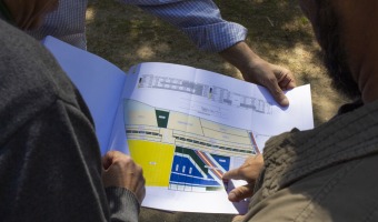 RECORRIDO POR EL PREDIO DEL EX CAMPING DE INGENIEROS JUNTO A REPRESENTANTES DE CAAITBA