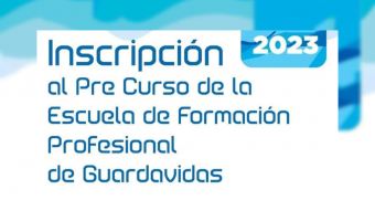 SE ABRE LA INSCRIPCIN AL PRE-CURSO DE LA ESCUELA DE GUARDAVIDAS