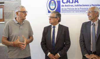 INAUGURAMOS LA NUEVA OFICINA DE LA CAJA DE RETIROS, JUBILACIONES Y PENSIONES