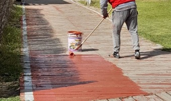 LA DIRECCIN DE PLAYAS CONTINA CON LOS ARREGLOS EN EL FRENTE COSTERO DE CARA A LA TEMPORADA 2024