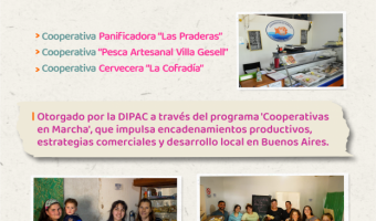 FINANCIAMIENTO DE 20 MILLONES DE PESOS A COOPERATIVAS A TRAVS DEL PROGRAMA 