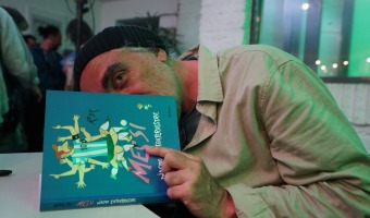 MIGUEL REP COLM EL PIPACH EN LA PRESENTACIN DE 