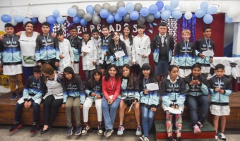 EL INTENDENTE PARTICIP DEL ACTO DE EGRESADOS DE LA ESCUELA N3