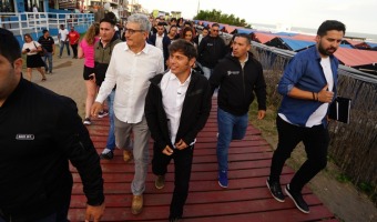 EL GOBERNADOR AXEL KICILLOF INAUGURA LA TEMPORADA DE VERANO EN VILLA GESELL