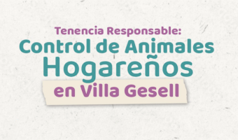 RECORDATORIO IMPORTANTE: TENENCIA RESPONSABLE Y CONTROL DE ANIMALES HOGAREOS EN VILLA GESELL