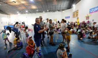 MS DE 300 CHICOS PARTICIPAN DE LA COLONIA DEPORTIVA