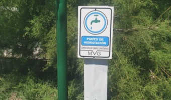 VILLA GESELL CUENTA CON PUNTOS DE HIDRATACIN GRATUITOS