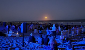 RECIBIMOS LA LUNA LLENA CON UNA MEDITACIN EN LA PLAYA A CARGO DE AGUSTINA BLANCO