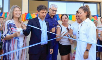 JUNTO AL GOBERNADOR AXEL KICILLOF, INAUGURAMOS LA CASA ABIERTA PARA VCTIMAS DE VIOLENCIAS DE GNEROS.
