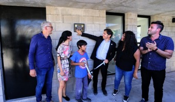 INAUGURACIN DE LA NUEVA SEDE DE LA CASA DE LAS INFANCIAS JUNTO AL GOBERNADOR AXEL KICILLOF