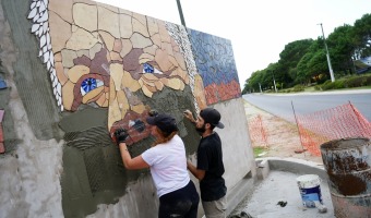 EL ACCESO NORTE TENDR UN NUEVO MURAL DE DON CARLOS GESELL