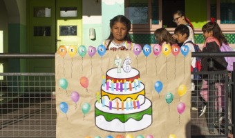 LA ESCUELA PRIMARIA N 1 GABRIELA MISTRAL CELEBR SUS 76 AOS