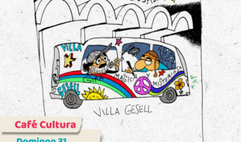 SABORIDO Y REP VUELVEN A VILLA GESELL CON UNA CHARLA DIBUJADA