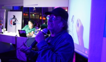 REP Y SABORIDO COLMARON EL CENTRO CULTURAL PIPACH CON SU CHARLA DE IDENTIDAD BONAERENSE