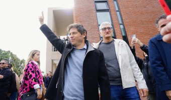 EL GOBERNADOR AXEL KICILLOF, PRESENTE EN VILLA GESELL