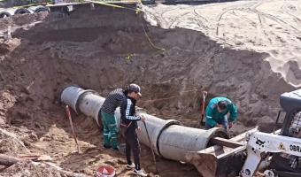 REPARACIONES EN PLAYA LUEGO DE LA TORMENTA