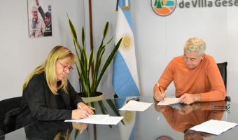 SE FIRMARON DOS IMPORTANTES CONVENIOS EN MATERIA DE HBITAT E INFRAESTRUCTURA