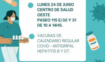 EL PRXIMO LUNES HABR UNA NUEVA CAMPAA DE VACUNACIN