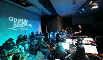 MAGNFICA PRESENTACIN DE LA ORQUESTA ESCUELA MUNICIPAL EN LA CASA DE LA CULTURA