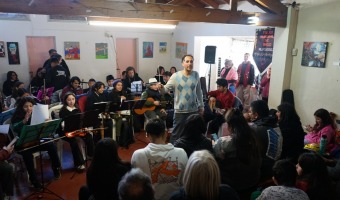 SE REALIZ LA PRIMERA MUESTRA CULTURAL BARRIAL