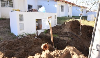 SE REALIZARON LAS PRIMERAS CONEXIONES DE GAS EN EL EX FOECYT