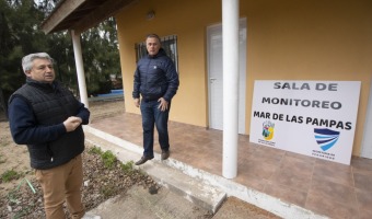 AVANZA EL NUEVO CENTRO DE MONITOREO EN EL SUR DEL PARTIDO