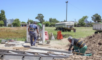 AVANZA LA OBRA EN LA PLANTA POTENCIADORA DEL BARRIO 