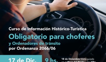 Nueva edicin del curso de informacin histrica y turstica para choferes de transporte pblico