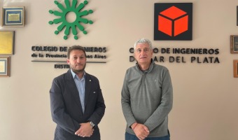 LA MUNICIPALIDAD FIRM UN CONVENIO ESPECFICO CON EL COLEGIO DE INGENIEROS DE MAR DEL PLATA