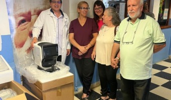 EL HOSPITAL MUNICIPAL DR. ARTURO ILLIA INCORPOR AL SERVICIO DE OFTALMOLOGA UN AUTORREFRACTMETRO
