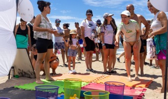 COMENZ PLAYAS POR LA IGUALDAD EN EL PARADOR RECREO