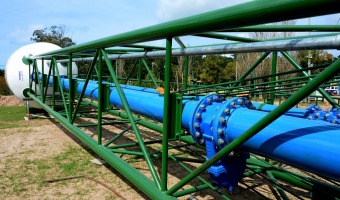 Agua corriente para las localidades del Sur