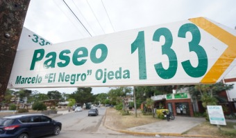 El Paseo 133 ahora lleva el nombre de Marcelo 