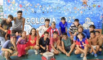 CON BAILE Y MUCHA DIVERSIN CULMIN LA COLONIA DE VERANO