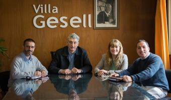 Barrera y Valdez reunidos con la Gerente de Empleo y Capacitacin Laboral del Ministerio de Trabajo