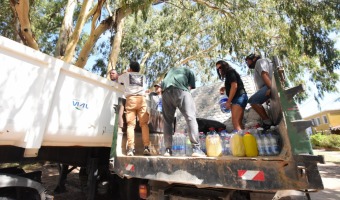 PARTI HOY EL PRIMER CAMIN CON DONACIONES A BAHA BLANCA