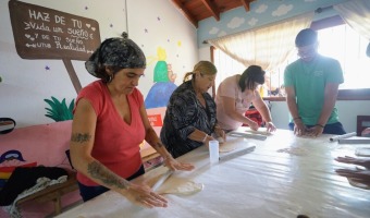 COMENZ EL TALLER DE PANIFICADOS EN EL CENTRO COMUNITARIO SUR