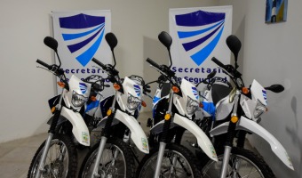 SEGURIDAD REFUERZA SU LOGSTICA CON LA INCORPORACIN DE MOTOCICLETAS, CUATRICICLOS Y NUEVAS CMARAS