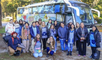 ESTUDIANTES DEL ISFD N 169 VIAJARON A MADARIAGA PARA REALIZAR SUS PRCTICAS