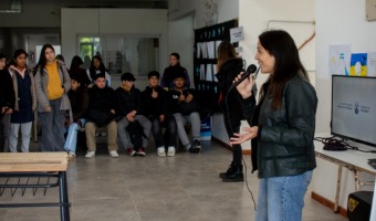 LA SECRETARA DE POLTICAS DE GNERO Y JUVENTUDES PRESENT CINESTEREOTIPOS EN LA ESCUELA TCNICA