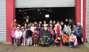 LA CASA DE LAS INFANCIAS VISIT EL CUARTEL DE BOMBEROS: UNA JORNADA DE APRENDIZAJE Y EMOCIN
