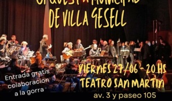 LA ORQUESTA MUNICIPAL SE PRESENTAR EN EL TEATRO SAN MARTN